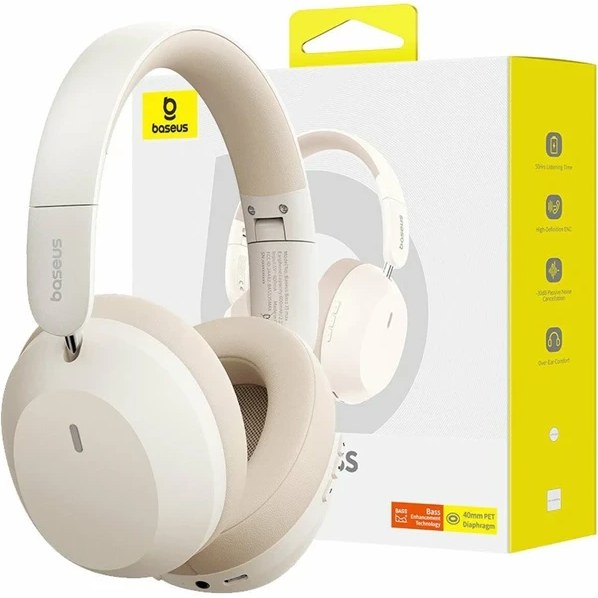 هدفون بی سیم باسئوس مدل Bass 35 Max