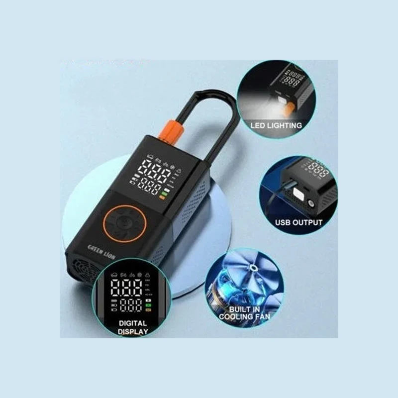 کمپرسور باد قابل حمل گرین لاین مدل GTI-01